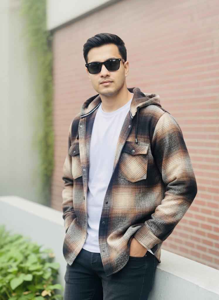 Heavy Winter Premium Tiger Shacket front