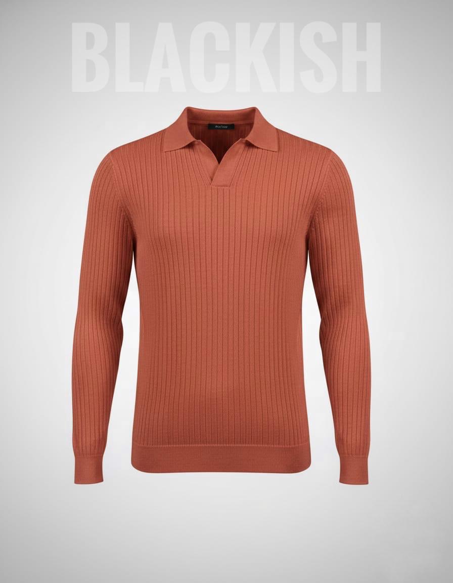 Full Sleeve Old Money Polo front